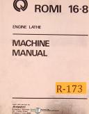 -Romi-Bridgeport Romi 16-8, Engine Lathe Parts Manual Year (1986)-16-8-01